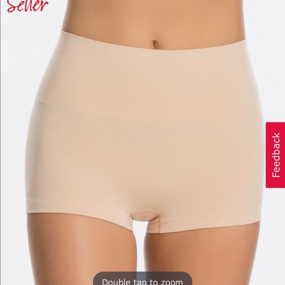 NWOT SPANX Everyday Shaping Panties Boyshort nude - Picture 6 of 6